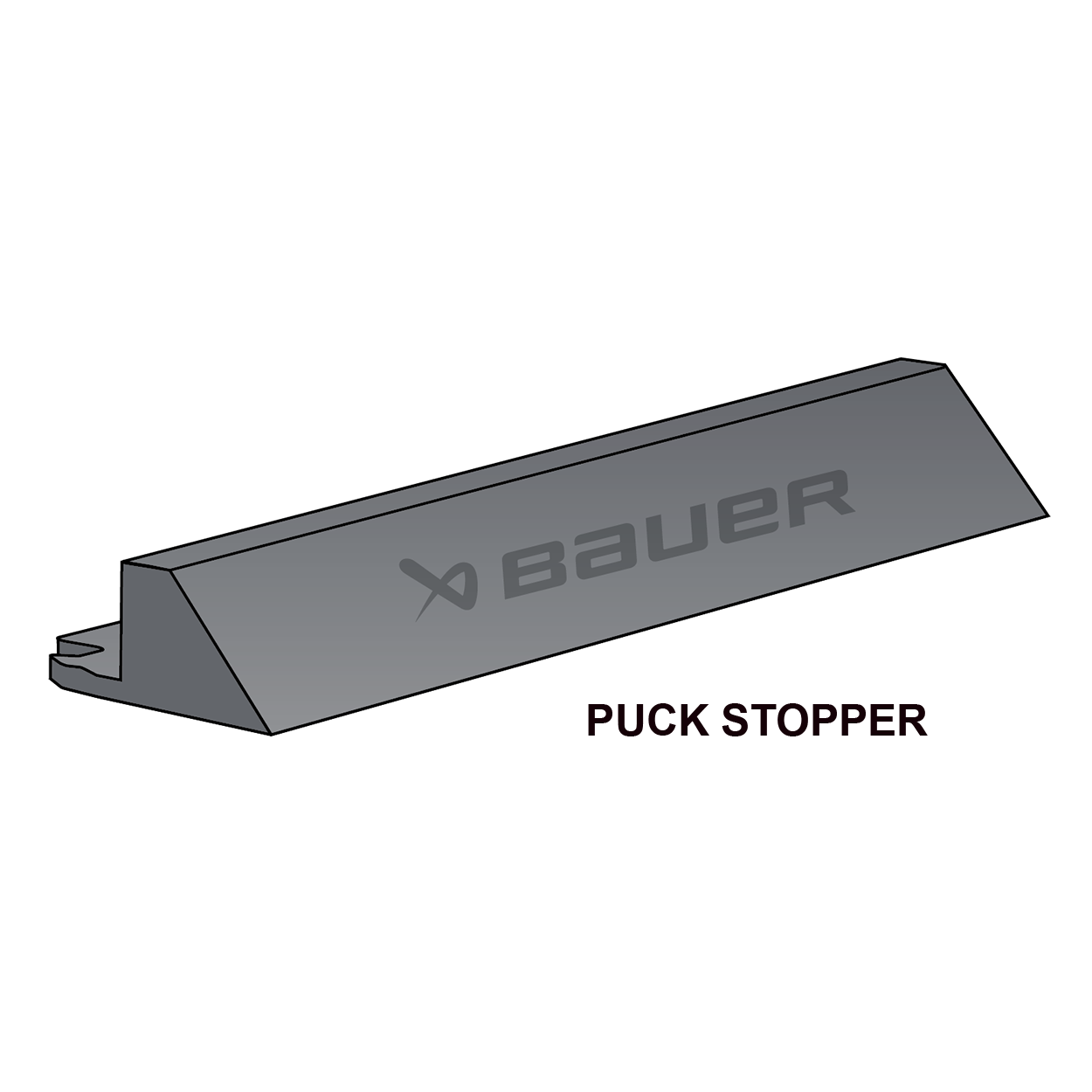 bauer-synthetic-ice-tile-puckstopper-kante-4x18-zoll image 2