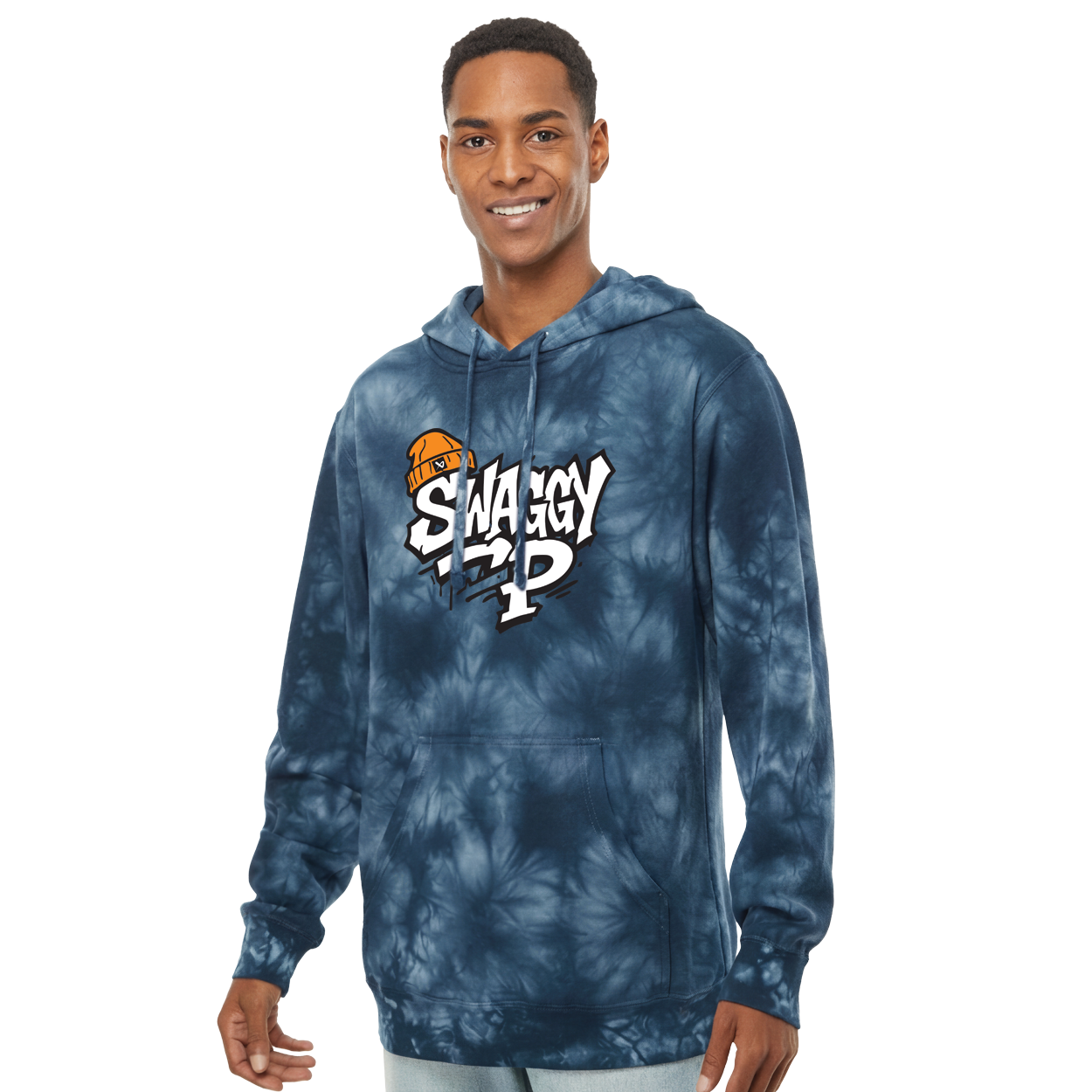 bauer-x-swaggy-tie-dye-hoodie-senior image 1