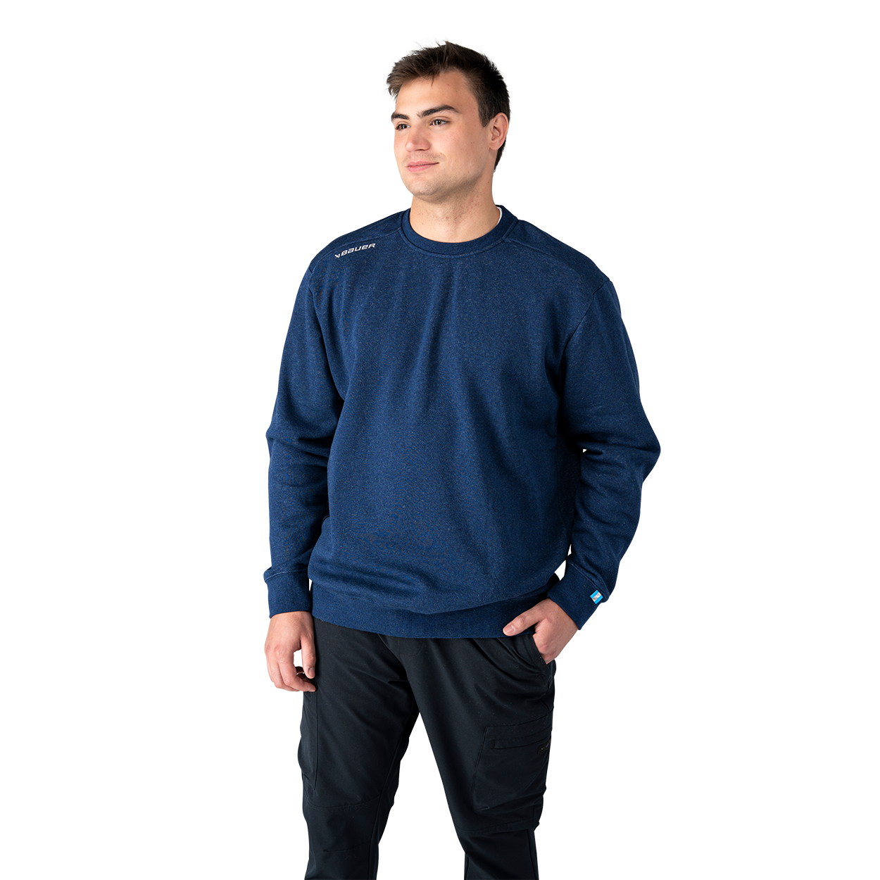 bauer-longsleeve-crew-neck-senior-schwarz image 4