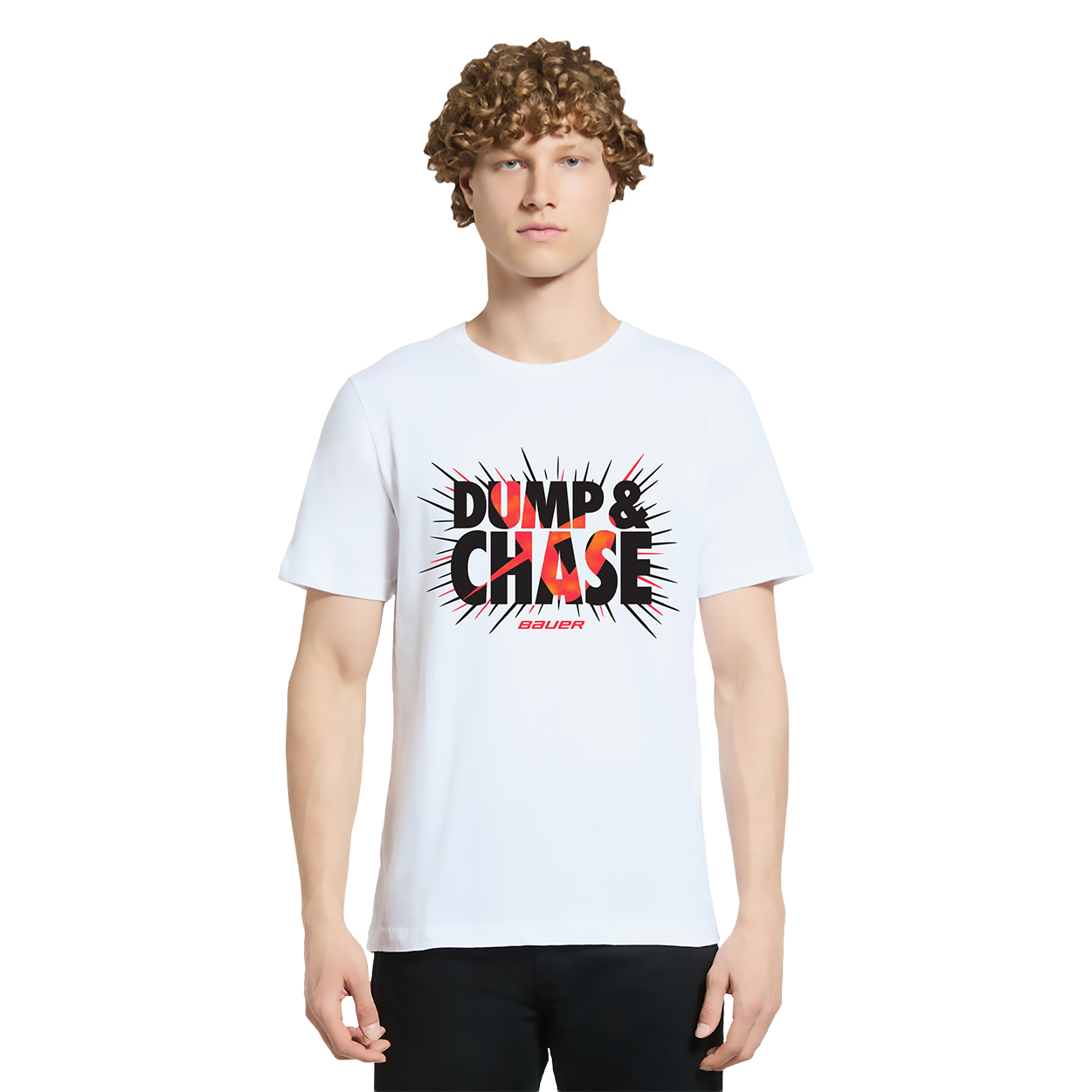 bauer-dump-chase-tee-senior-eishockey-t-shirt image 1