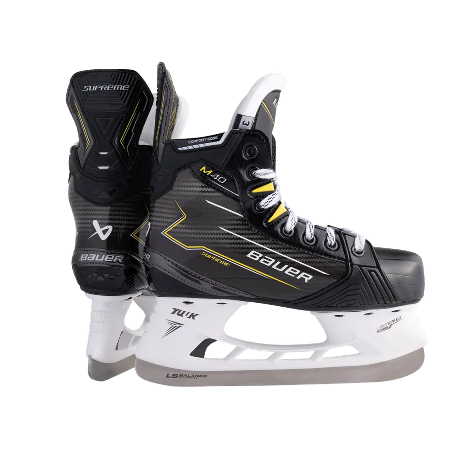 bauer-supreme-m40-schlittschuh-junior-eishockey-skate image 1