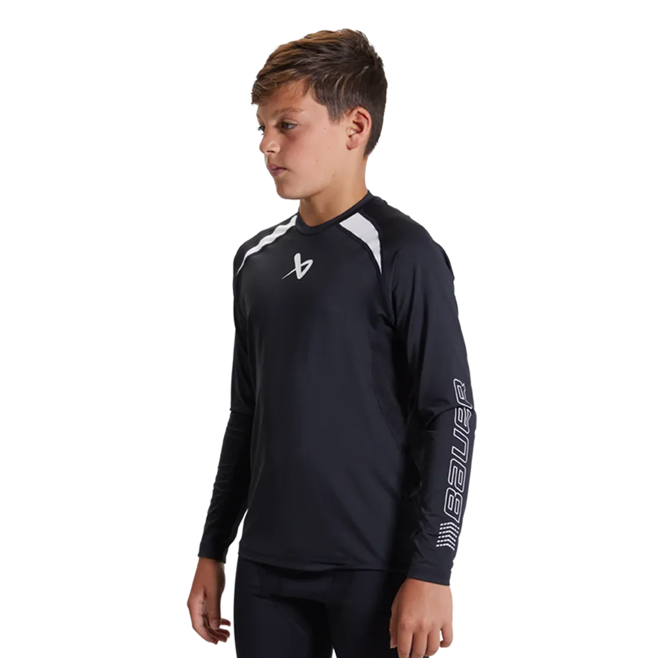 bauer-performance-longsleeve-baselayer-top-youth image 1