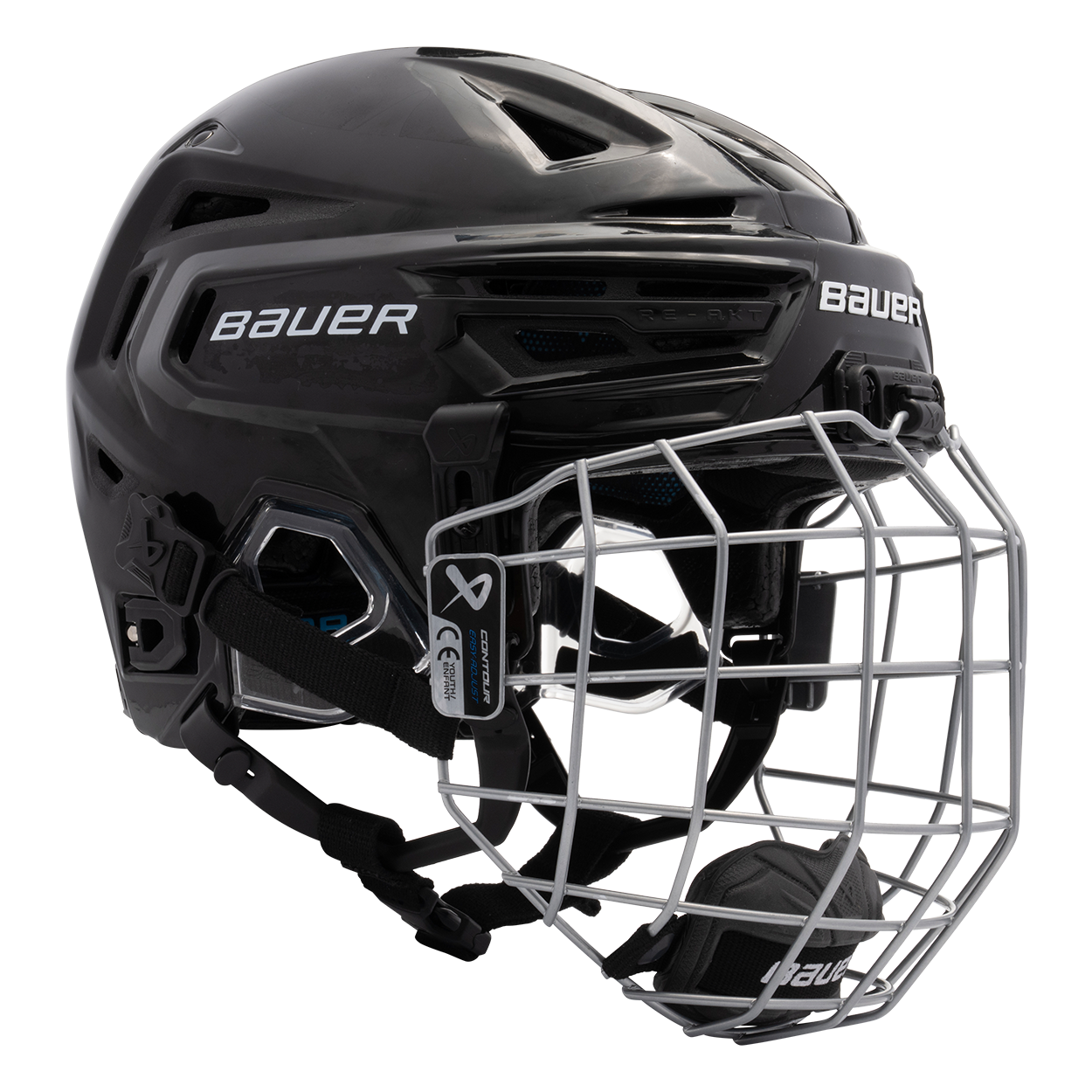 bauer-re-akt-155-youth-helm-combo-eishockeyhelm-mit-gitter image 2
