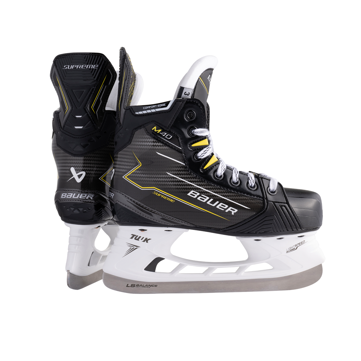bauer-supreme-m40-schlittschuh-junior-eishockey-skate image 1
