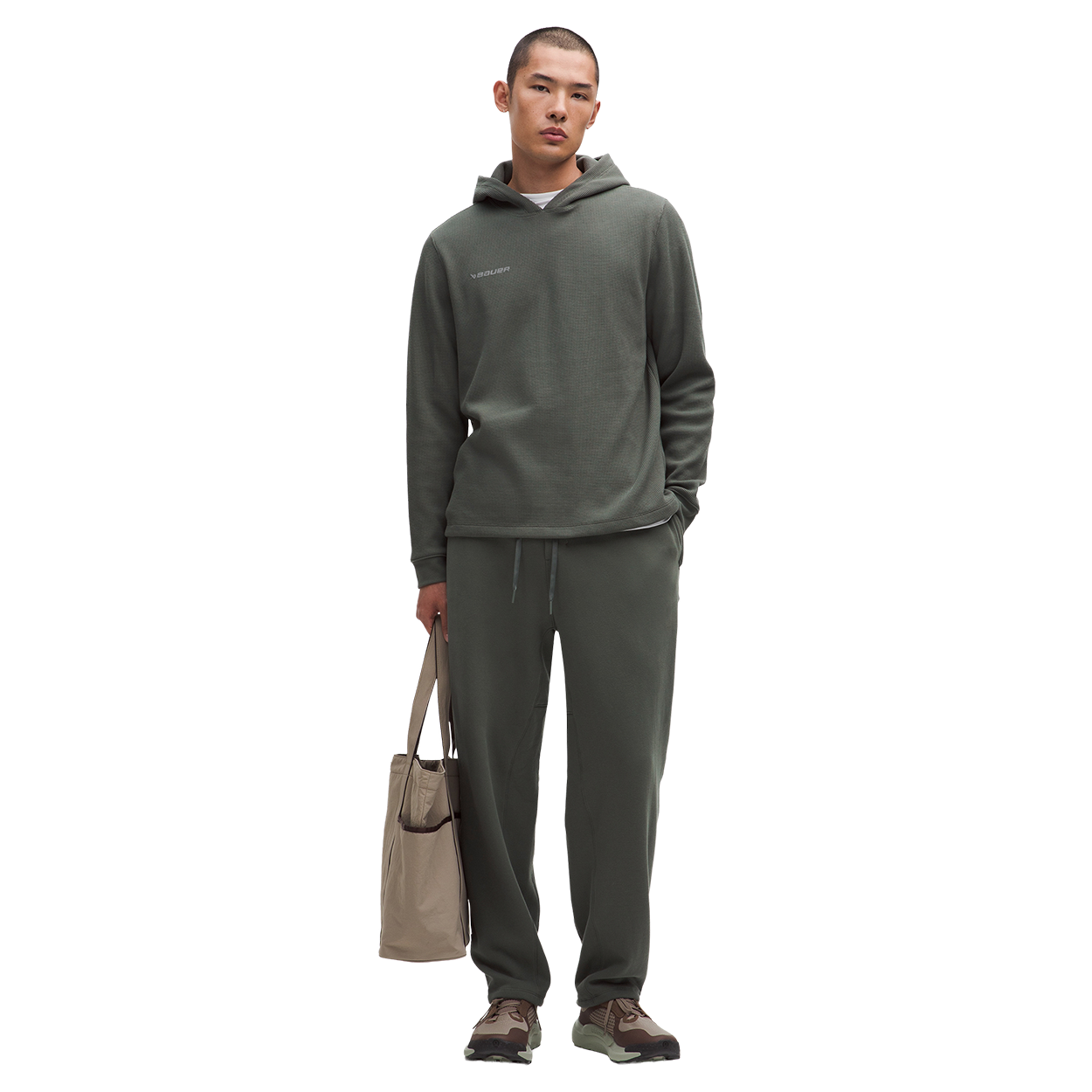 bauer-lululemon-waffle-knit-hoodie-herren image 4