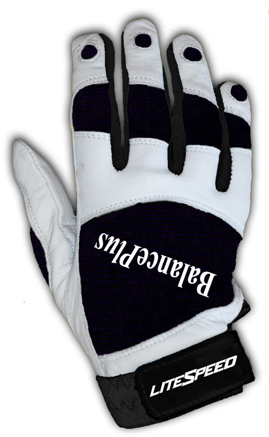 balanceplus-white-leather-curlinghandschuhe image 2