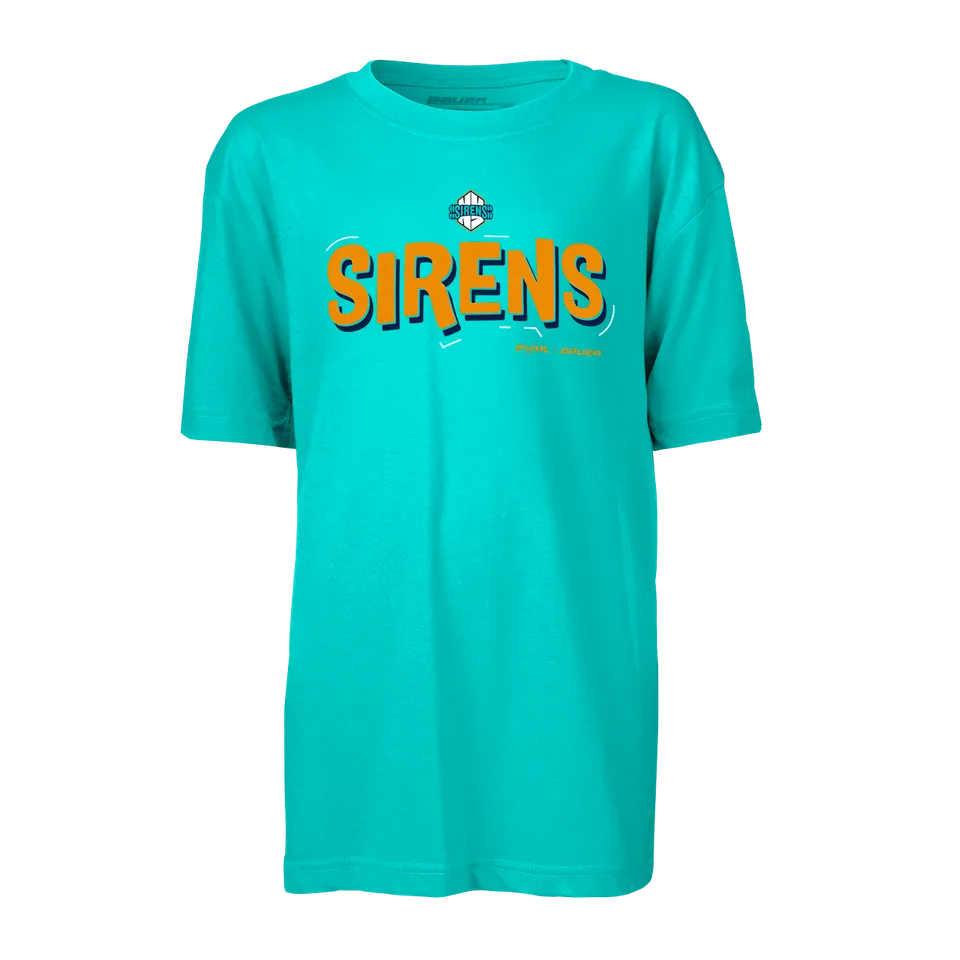 bauer-pwhl-new-york-sirens-graphic-t-shirt-youth-kurzarm image 1