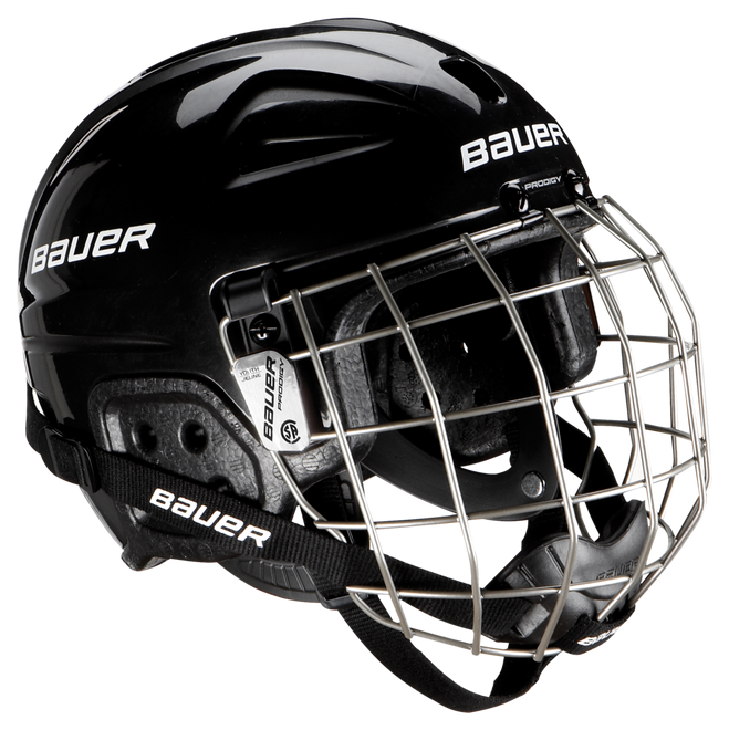 bauer-lil-sport-youth-eishockeyhelm-mit-gitter-combo image 1