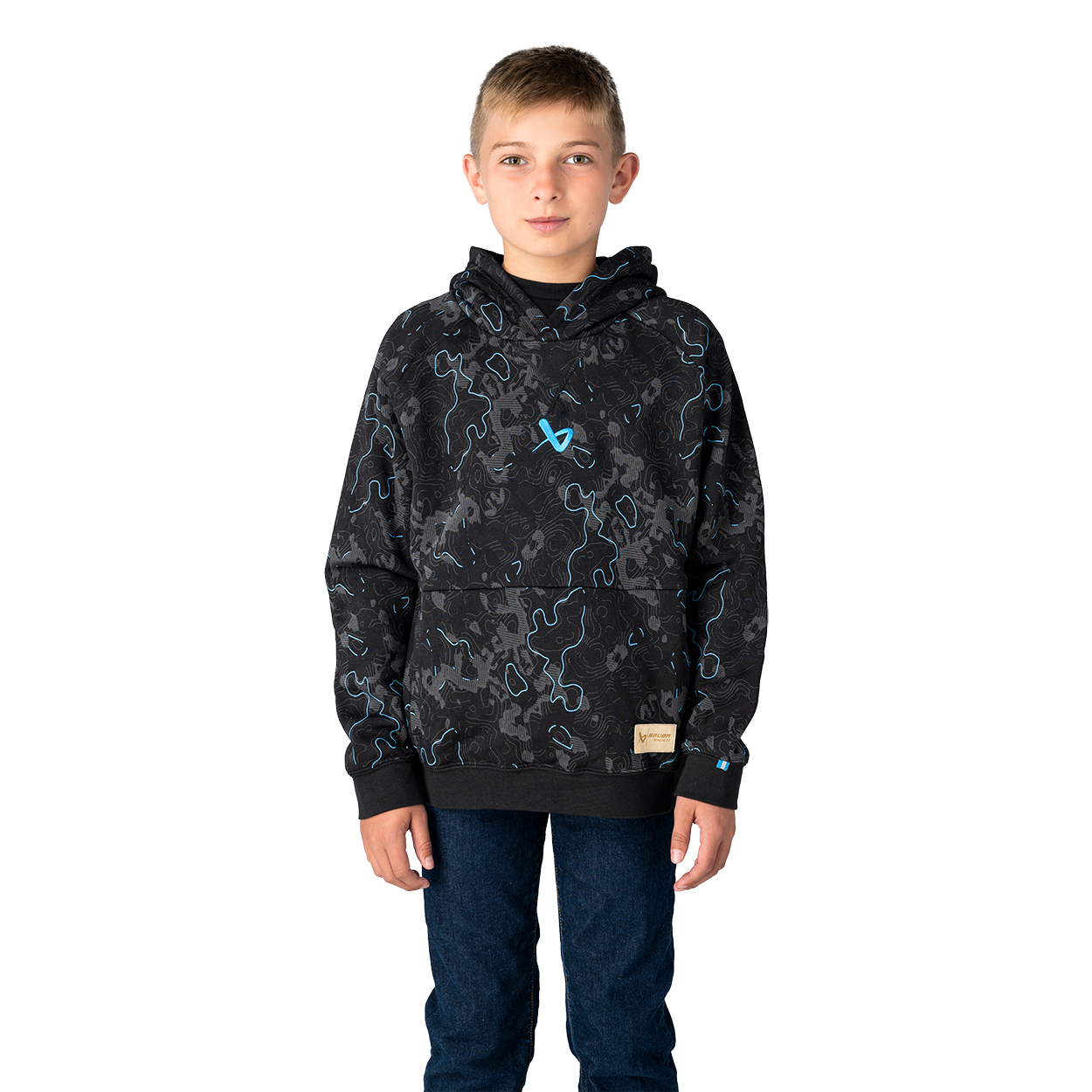 bauer-camo-ultimate-hoodie-youth-camouflage image 1