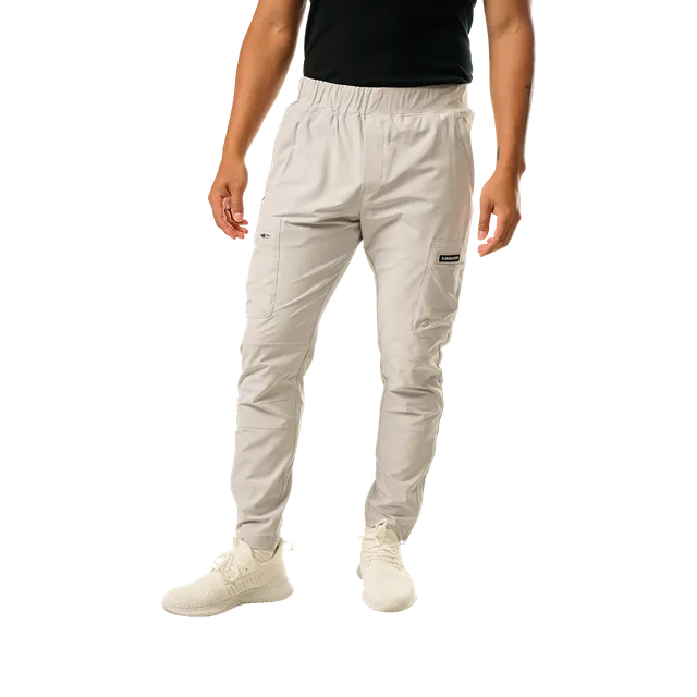 bauer-cross-coast-travel-pant-herren-hose-quiet-grey image 1