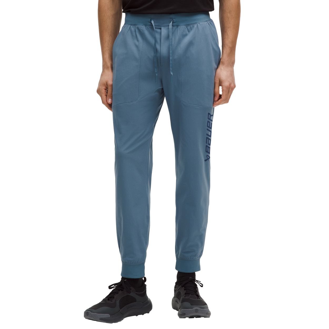bauer-x-lululemon-abc-jogger-herren-freizeithose-schwarz image 1
