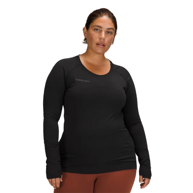 bauer-x-lululemon-swiftly-tech-long-sleeve-damen-trainingsshirt image 1