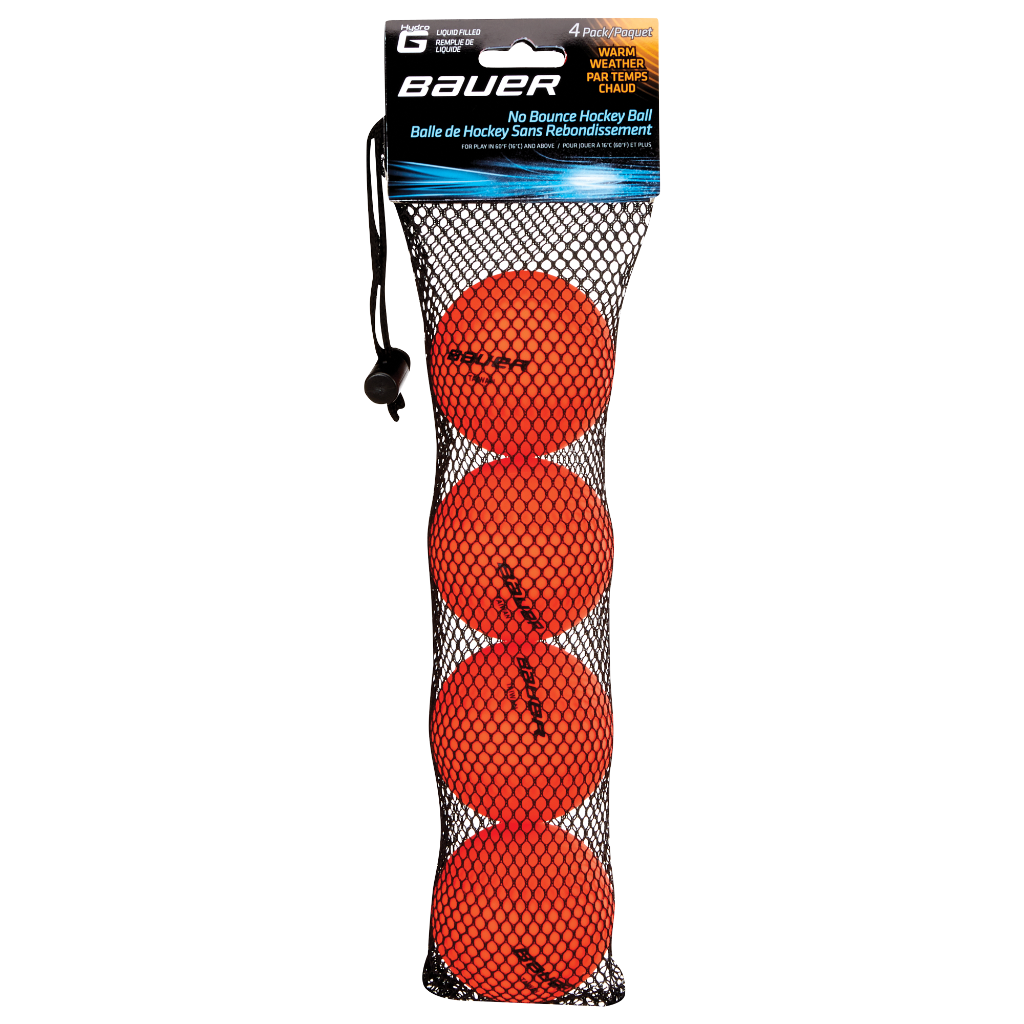 bauer-hydrog-no-bounce-warmwetter-hockeyb-lle-4er-pack image 1
