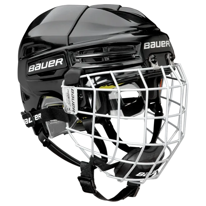 bauer-re-akt-100-youth-combo-eishockeyhelm-mit-gitter image 1