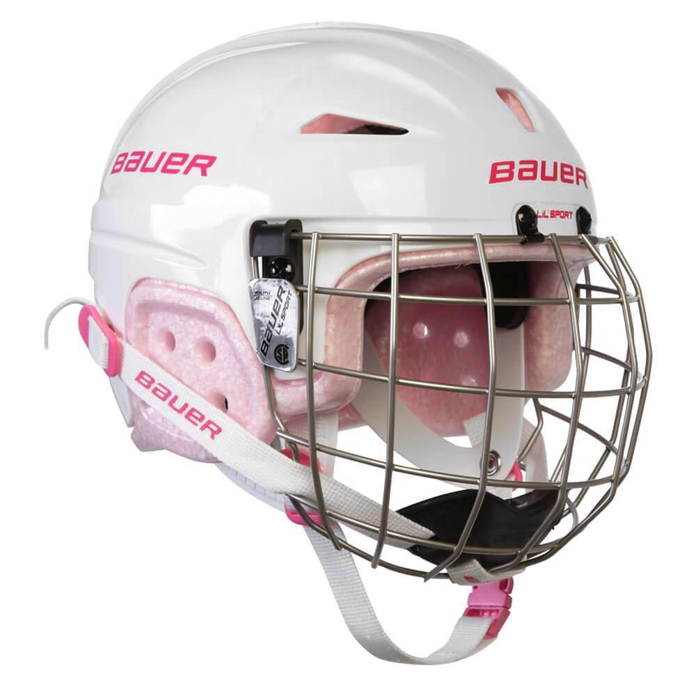 bauer-lil-sport-youth-eishockeyhelm-mit-gitter-combo image 2
