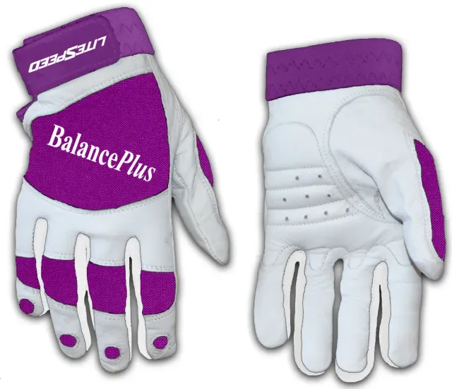 balanceplus-chill-curlinghandschuhe-lila image 1