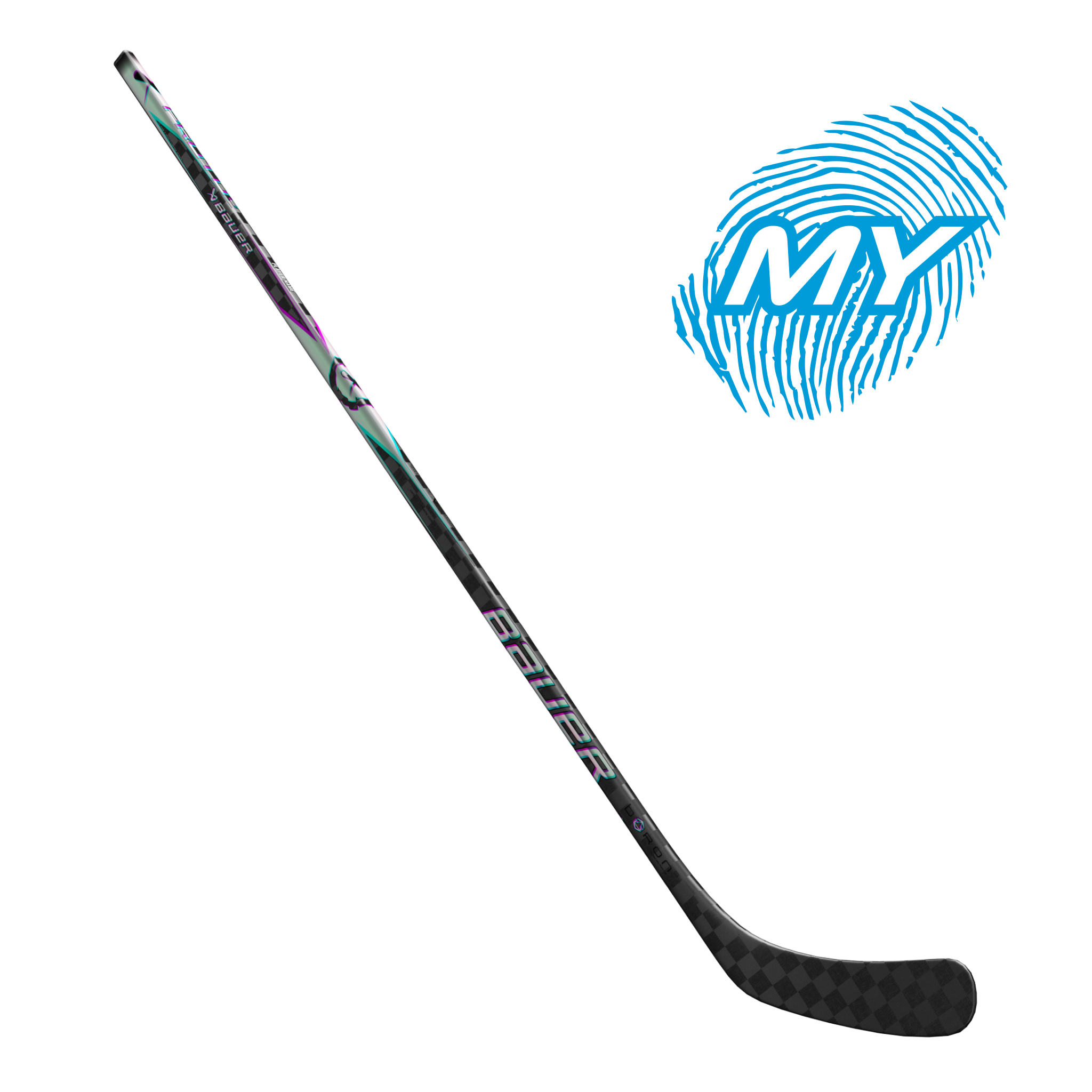 bauer-proto-2-eishockeyschl-ger-senior-65-flex-60-zoll-blau image 1