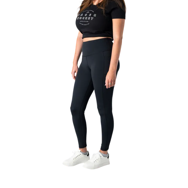bauer-damen-trainingsleggings-feuchtigkeitsableitend-schwarz image 1
