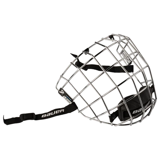 bauer-contour-chrome-facemask-eishockey-helmgitter-edelstahl image 1
