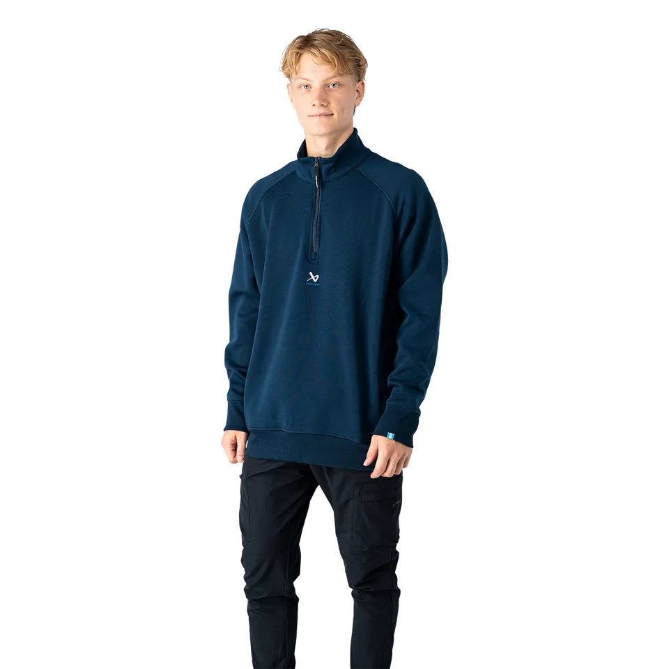 bauer-travel-quarter-zip-senior-trainingsjacke-mit-rei-verschluss image 1