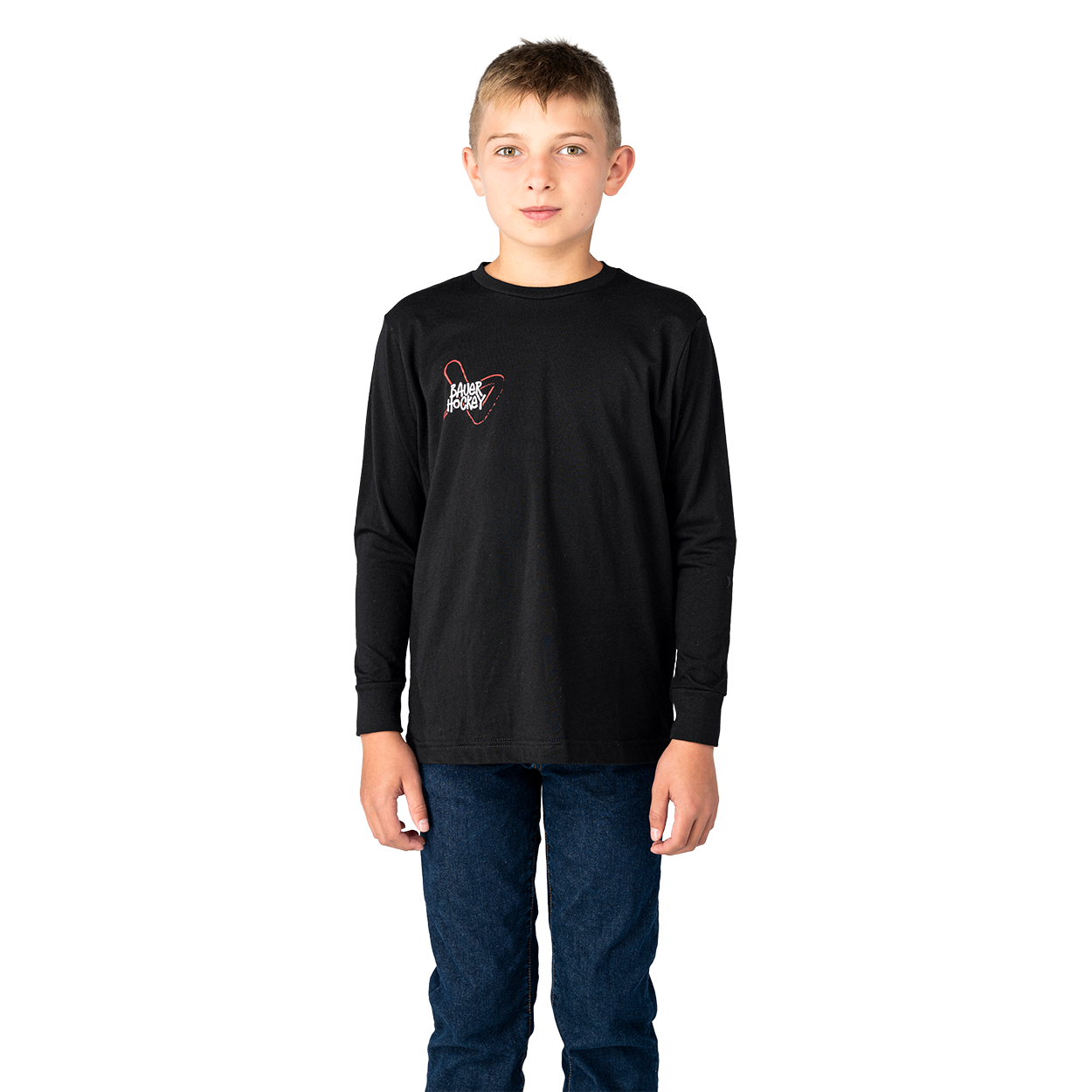 bauer-gear-long-sleeve-graphic-tee-youth-langarmshirt image 1