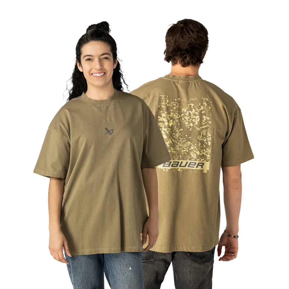 bauer-moss-boxy-tee-senior-t-shirt image 1