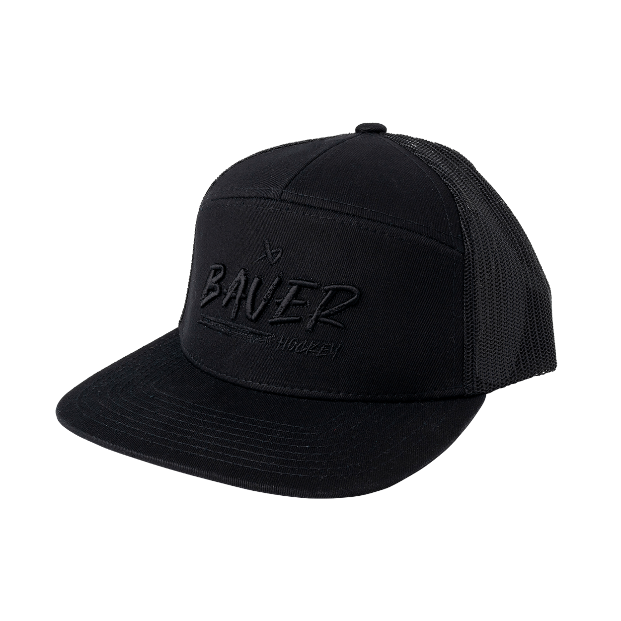 bauer-blackout-snapback-cap-schwarze-kappe image 1