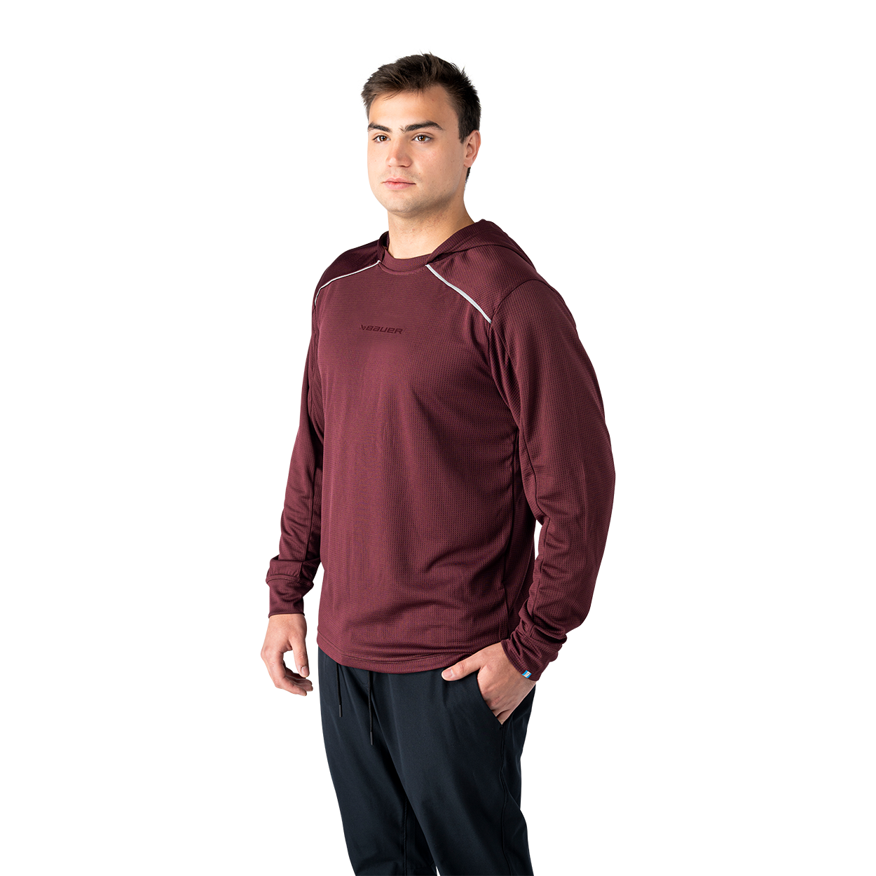 bauer-train-hoodie-herren-kapuzenpullover image 6