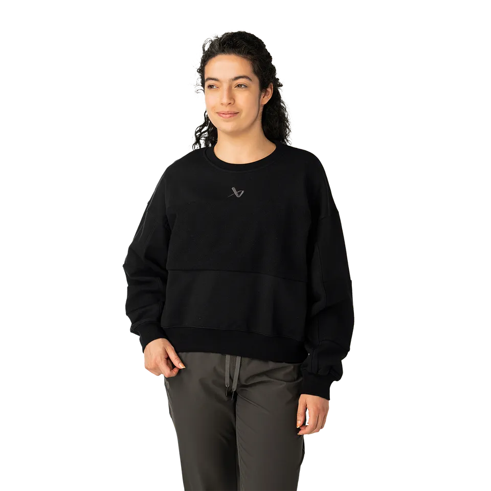 bauer-core-french-terry-crew-damen-sweatshirt-baumwolle image 1