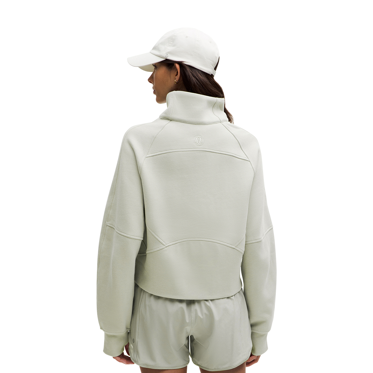 bauer-x-lululemon-scuba-oversized-funnel-neck-half-zip-damen image 4