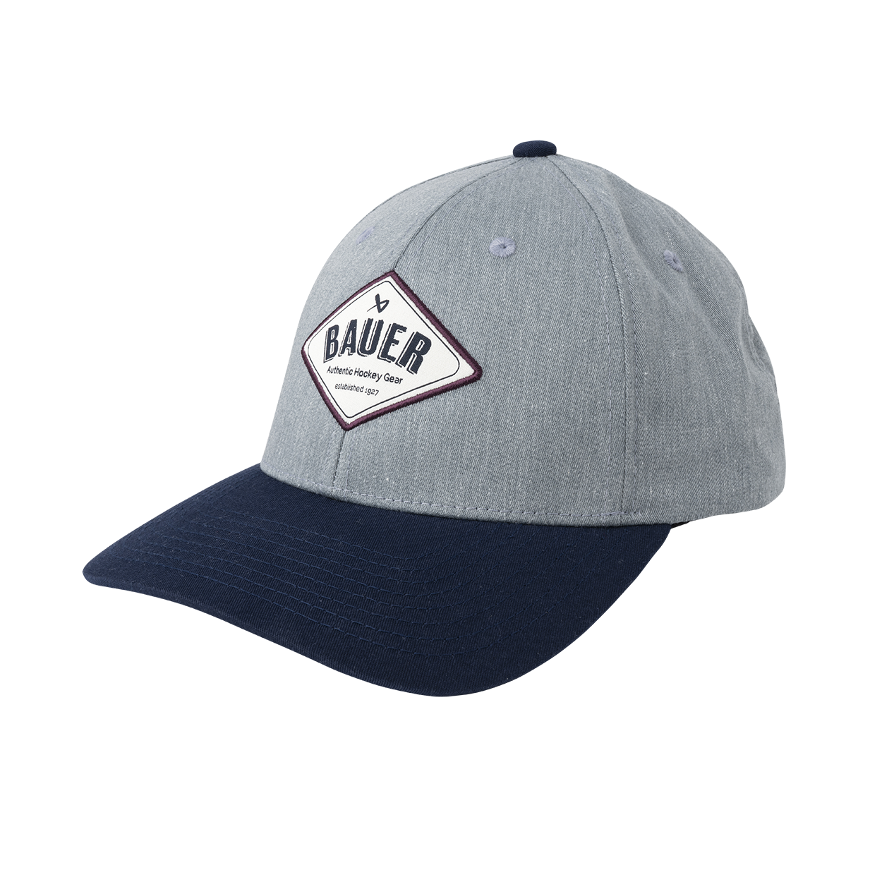 bauer-diamond-twill-snapback-cap-zweifarbige-hockey-cap image 1
