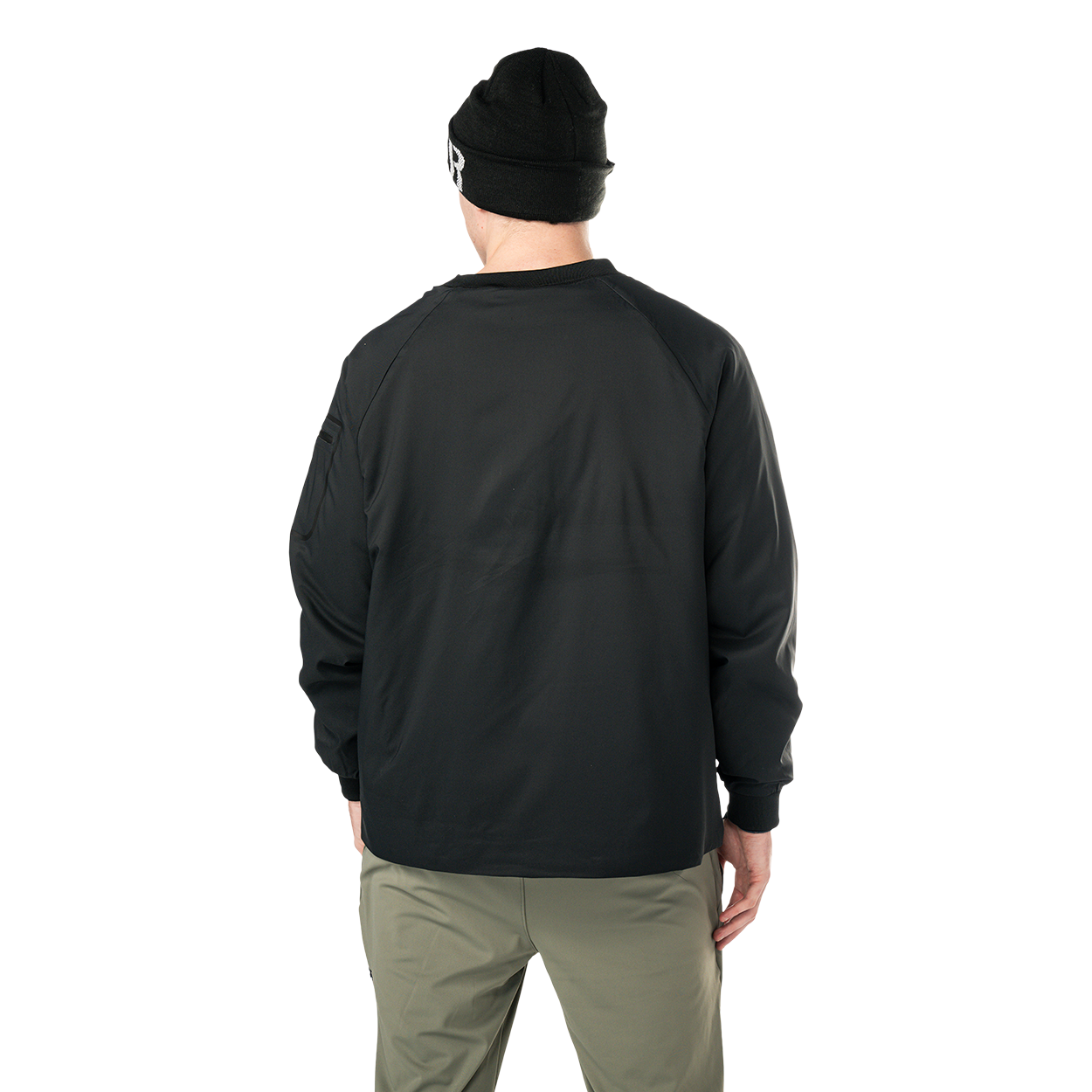 bauer-pond-crew-neck-senior-winter-sweater-mit-primaloft-gold image 4