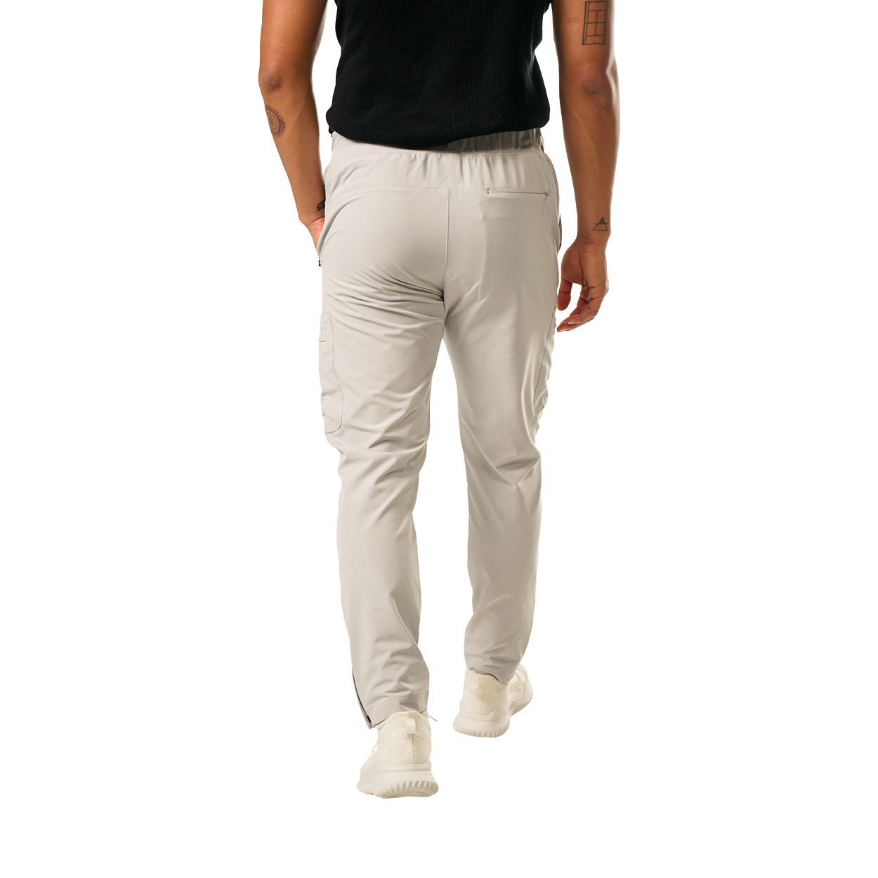 bauer-cross-coast-travel-pant-herren-hose-quiet-grey image 3