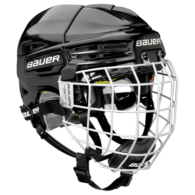 bauer-re-akt-100-youth-combo-eishockeyhelm-mit-gitter image 1
