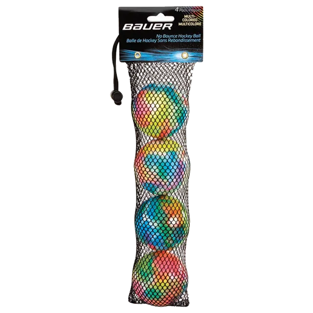 bauer-no-bounce-hockeyb-lle-mehrfarbig-street-und-rollerhockey image 1