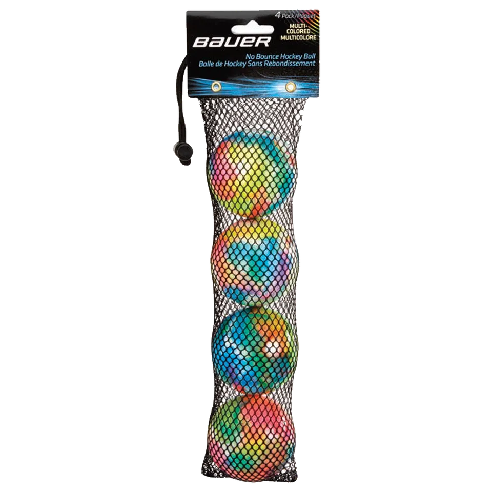 bauer-no-bounce-hockeyb-lle-mehrfarbig-street-und-rollerhockey image 1