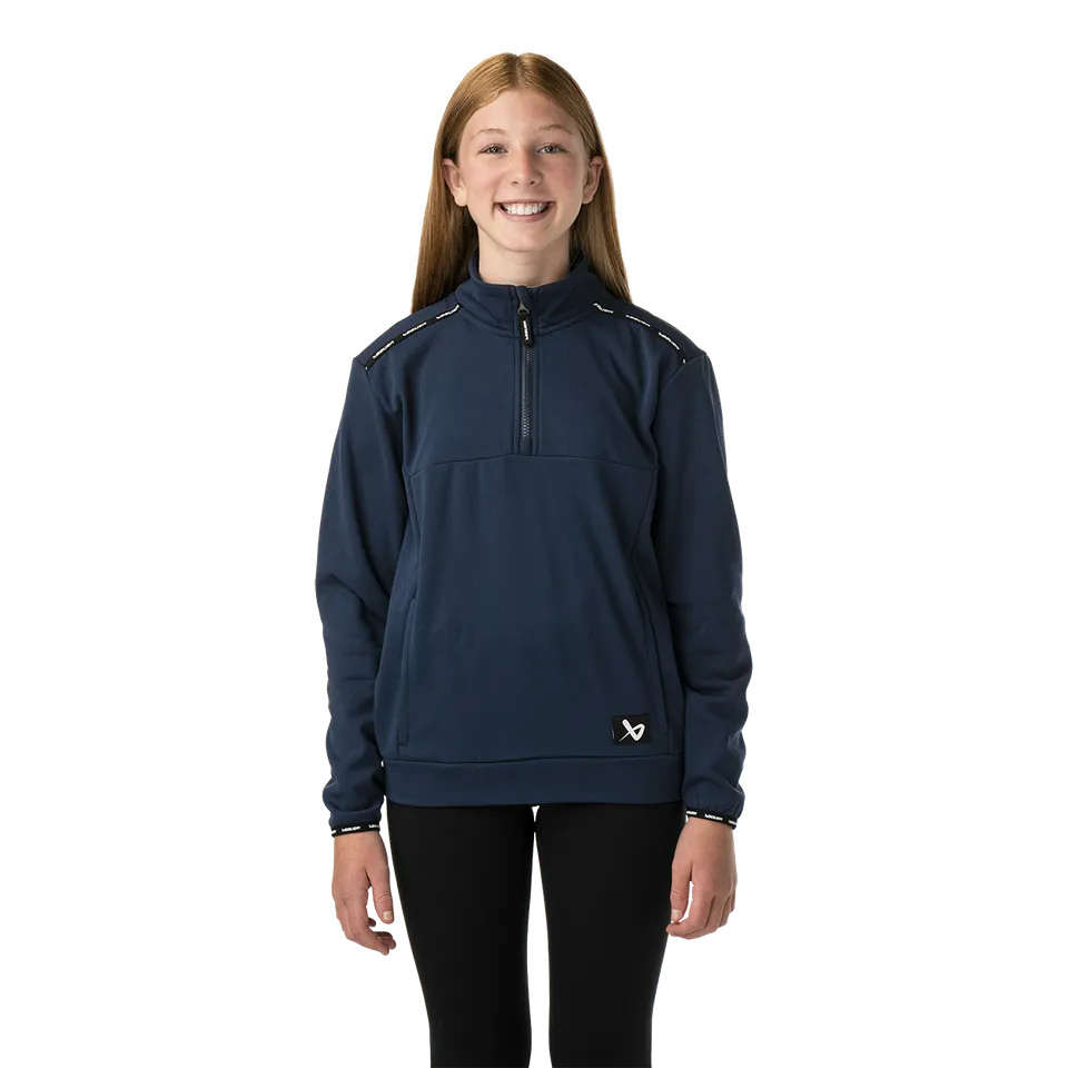 bauer-team-fleece-1-2-zip-youth-team-fleecepullover-f-r-kinder image 1