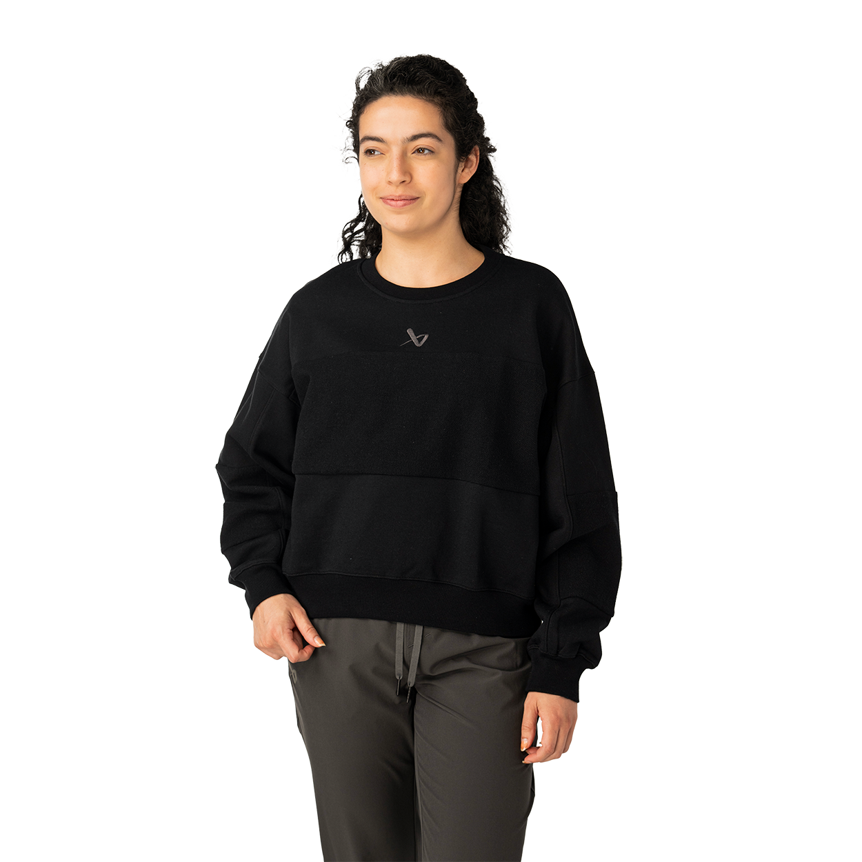 bauer-core-french-terry-crew-damen-sweatshirt-baumwolle image 1