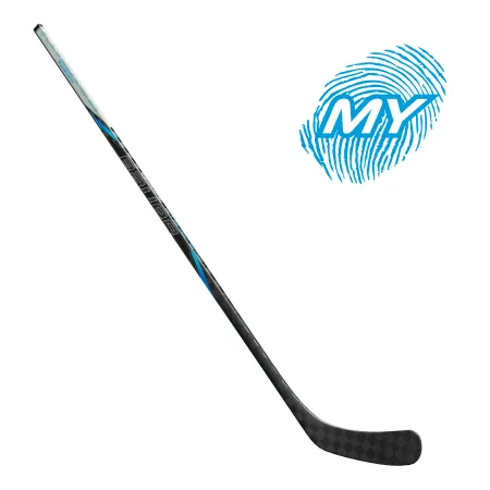 bauer-nexus-tracer-junior-eishockeyschl-ger-50-flex-54-blau-rot image 1