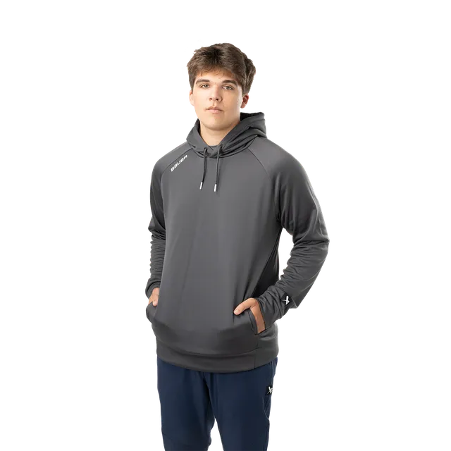 bauer-team-tech-hoodie-senior-tech-fleece-schwarz image 1