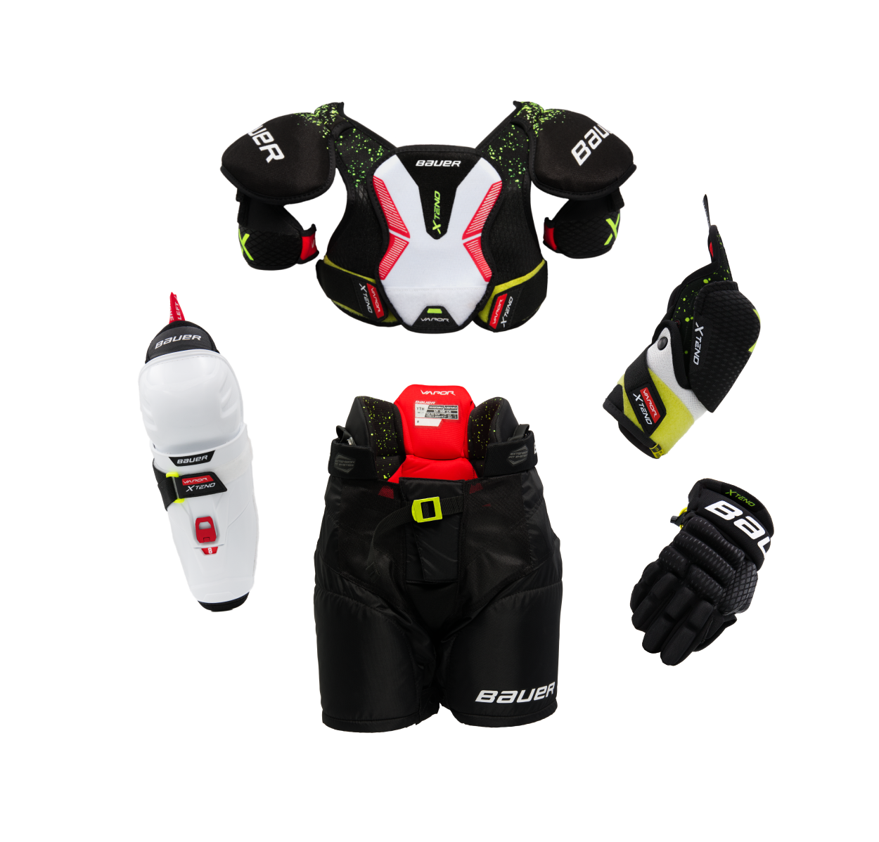 bauer-vapor-x-tend-protective-kit-youth-schutzausr-stung-set image 1
