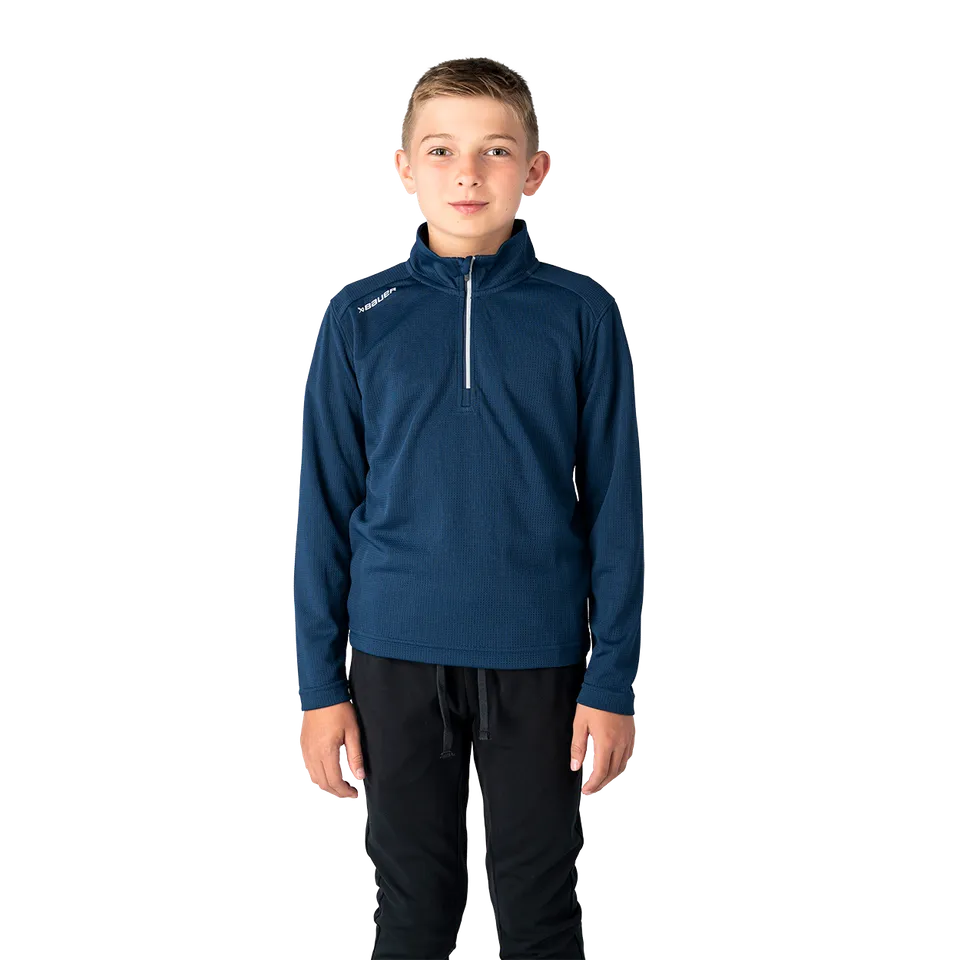 bauer-team-performance-1-4-zip-youth-trainingsoberteil image 1