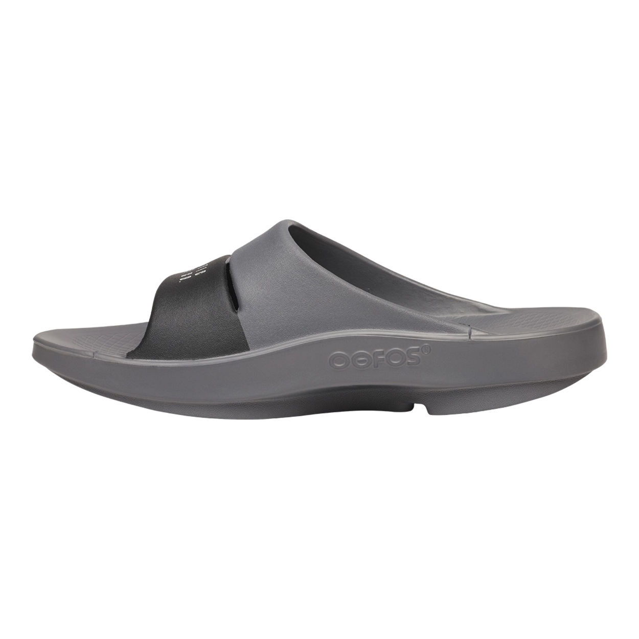 bauer-oofos-sport-slide-senior-grau-recovery-sandale image 5