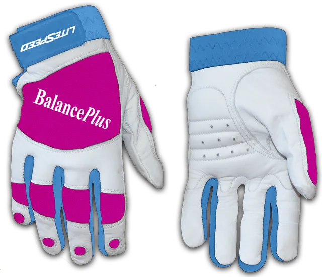 balanceplus-cool-pink-vibes-curling-handschuhe-leder image 1