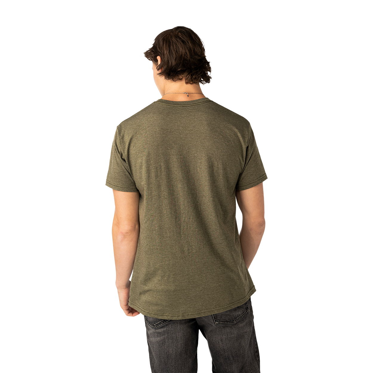 bauer-olive-graphic-t-shirt-herren image 3
