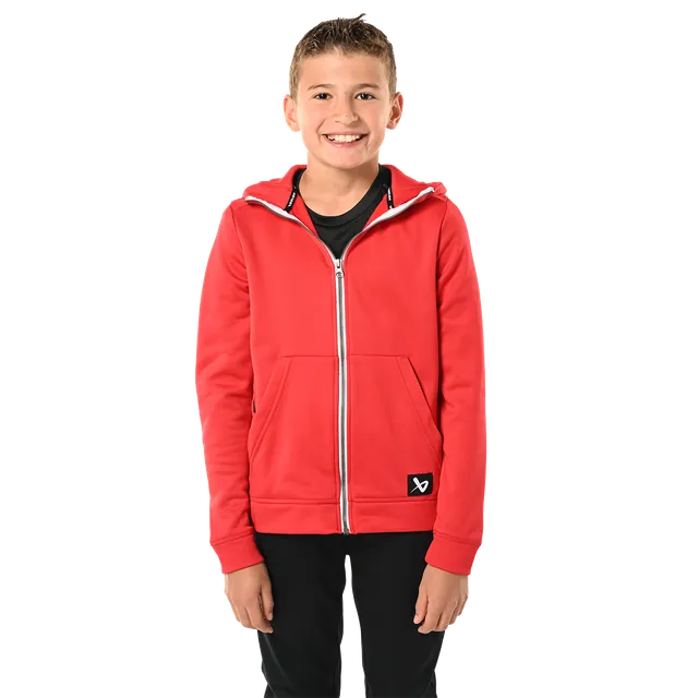 bauer-team-fleece-zip-hoodie-youth image 1