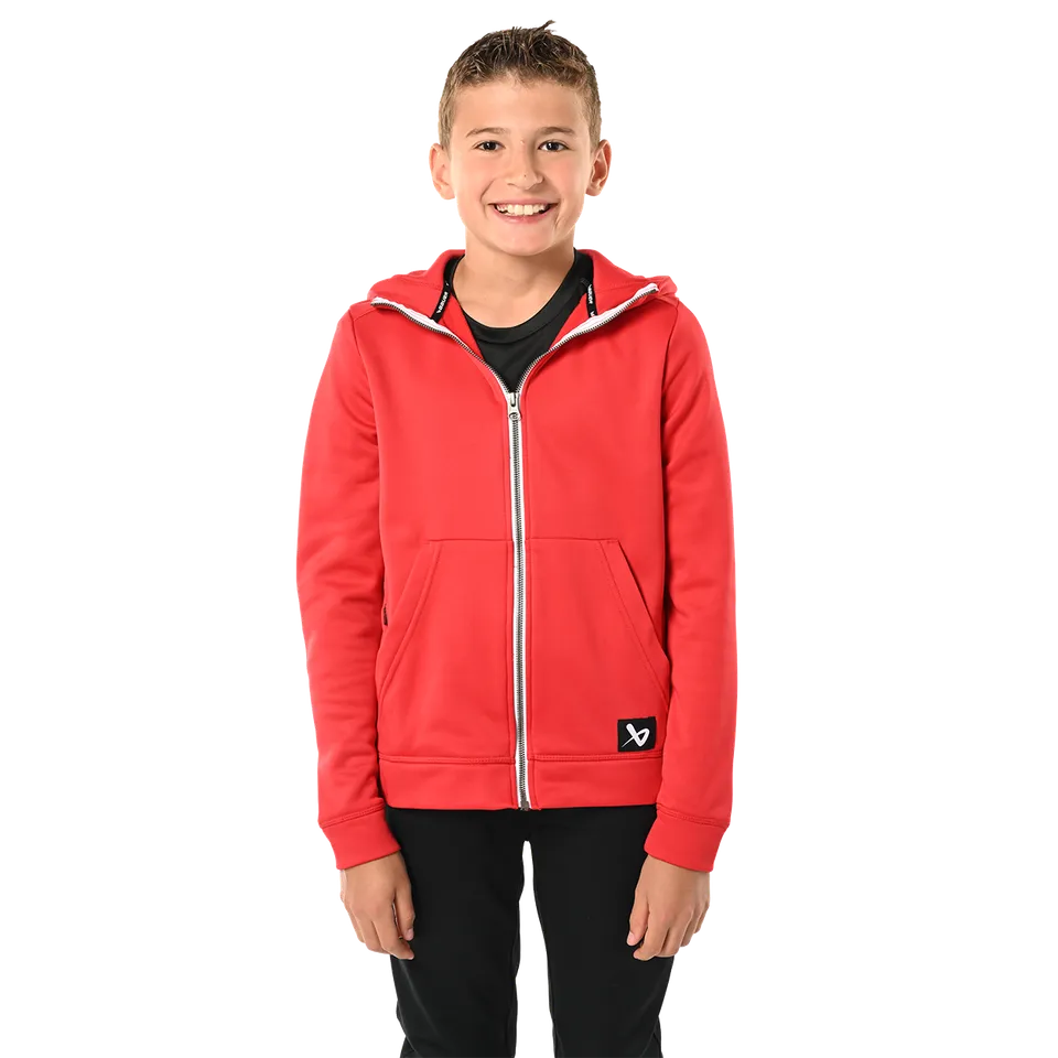 bauer-team-fleece-zip-hoodie-youth image 1