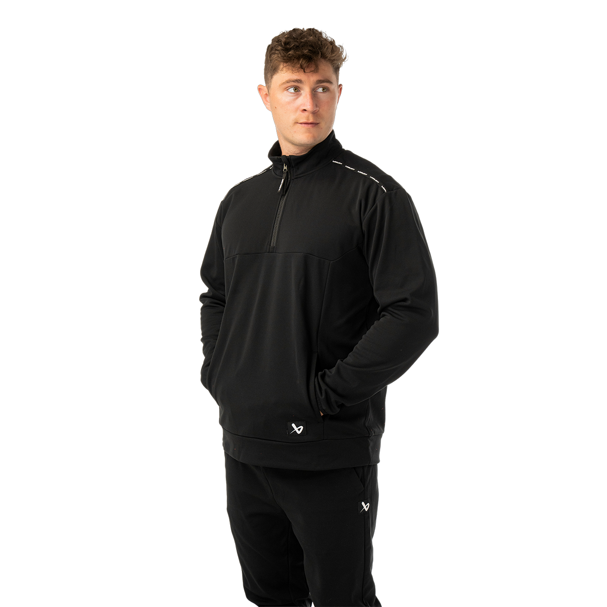 bauer-team-fleece-1-2-zip-senior-oberteil image 1