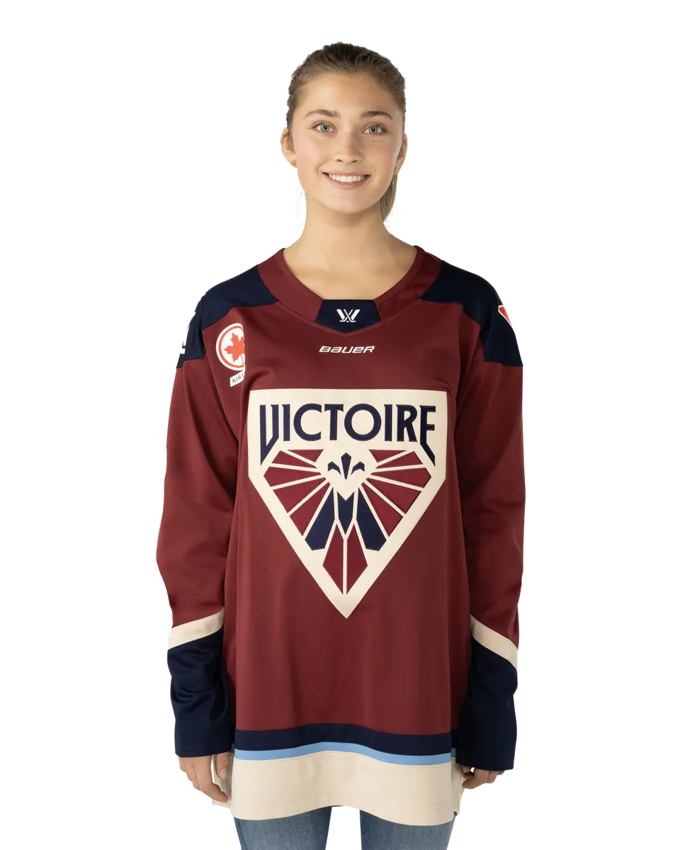 bauer-pwhl-home-jersey-montreal-victoire-adult image 1