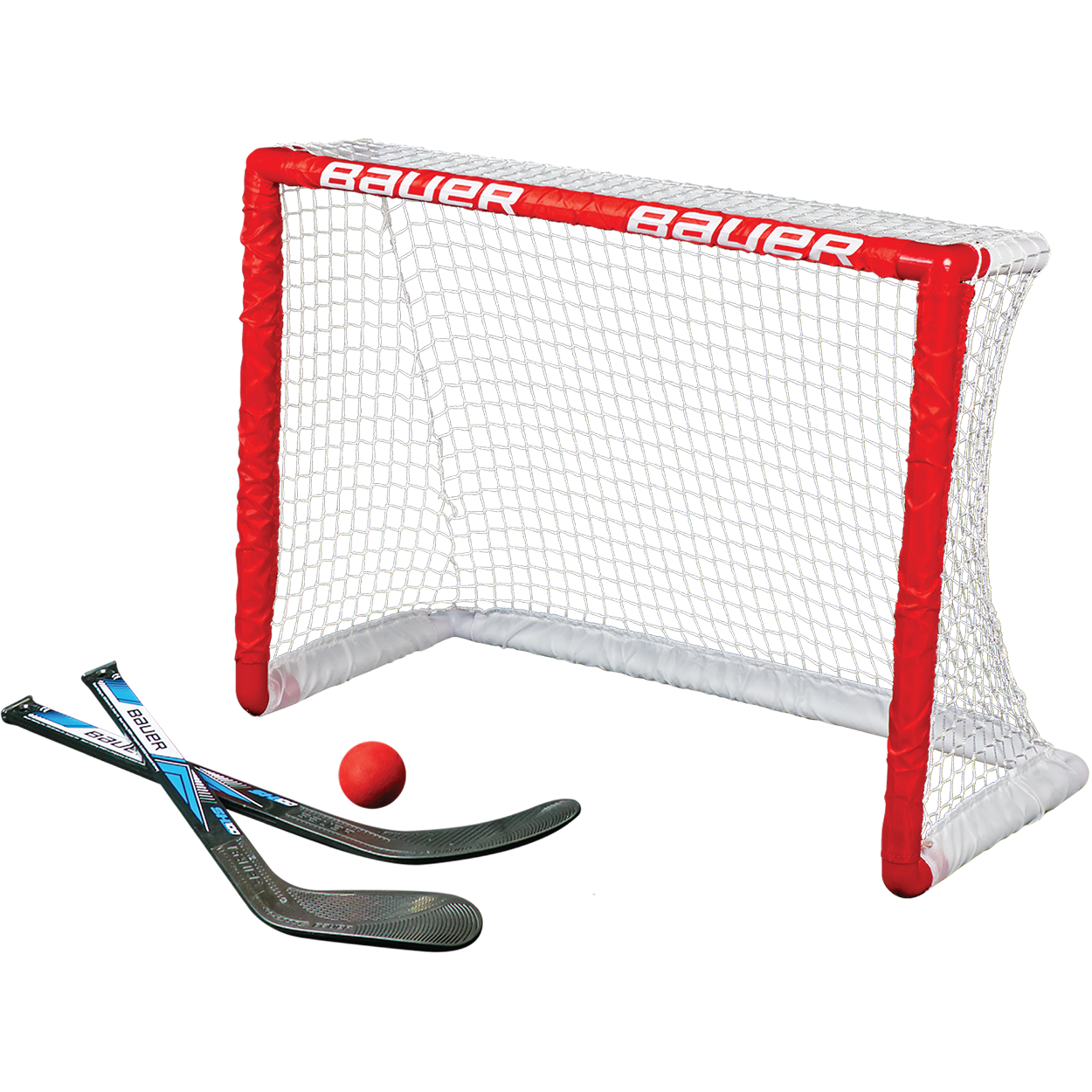 bauer-knie-hockey-tor-set-mini-tore-f-r-boden-und-kniehockey image 1